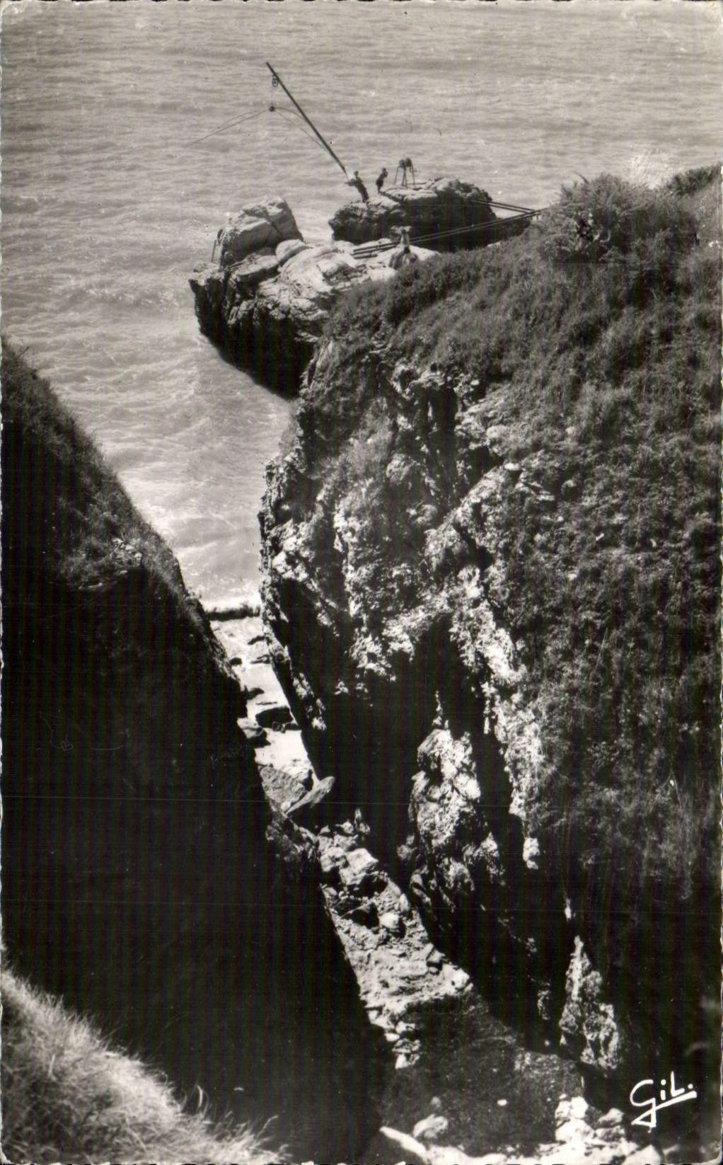 CPSM La Bernerie en Batz Le trou de l'enfer
