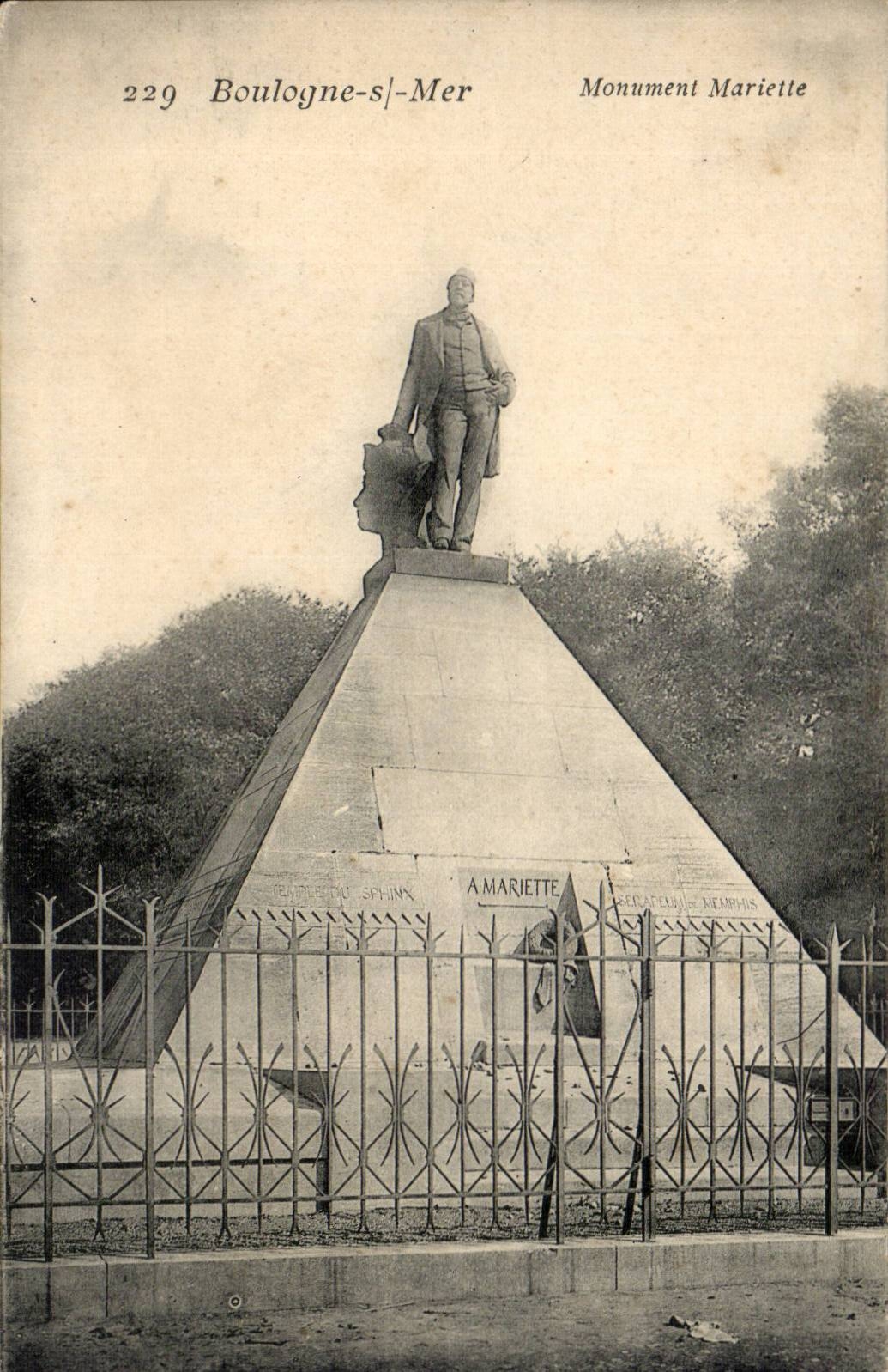 Boulogne-sur-Mer — Mariette-Monument — anonymer Verlag, Nr. 229