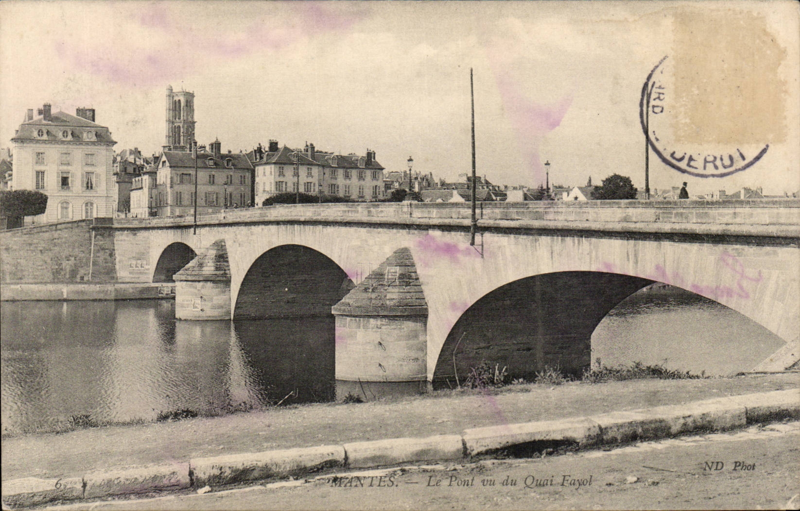 CPA Nantes le pont du du quai Fayol