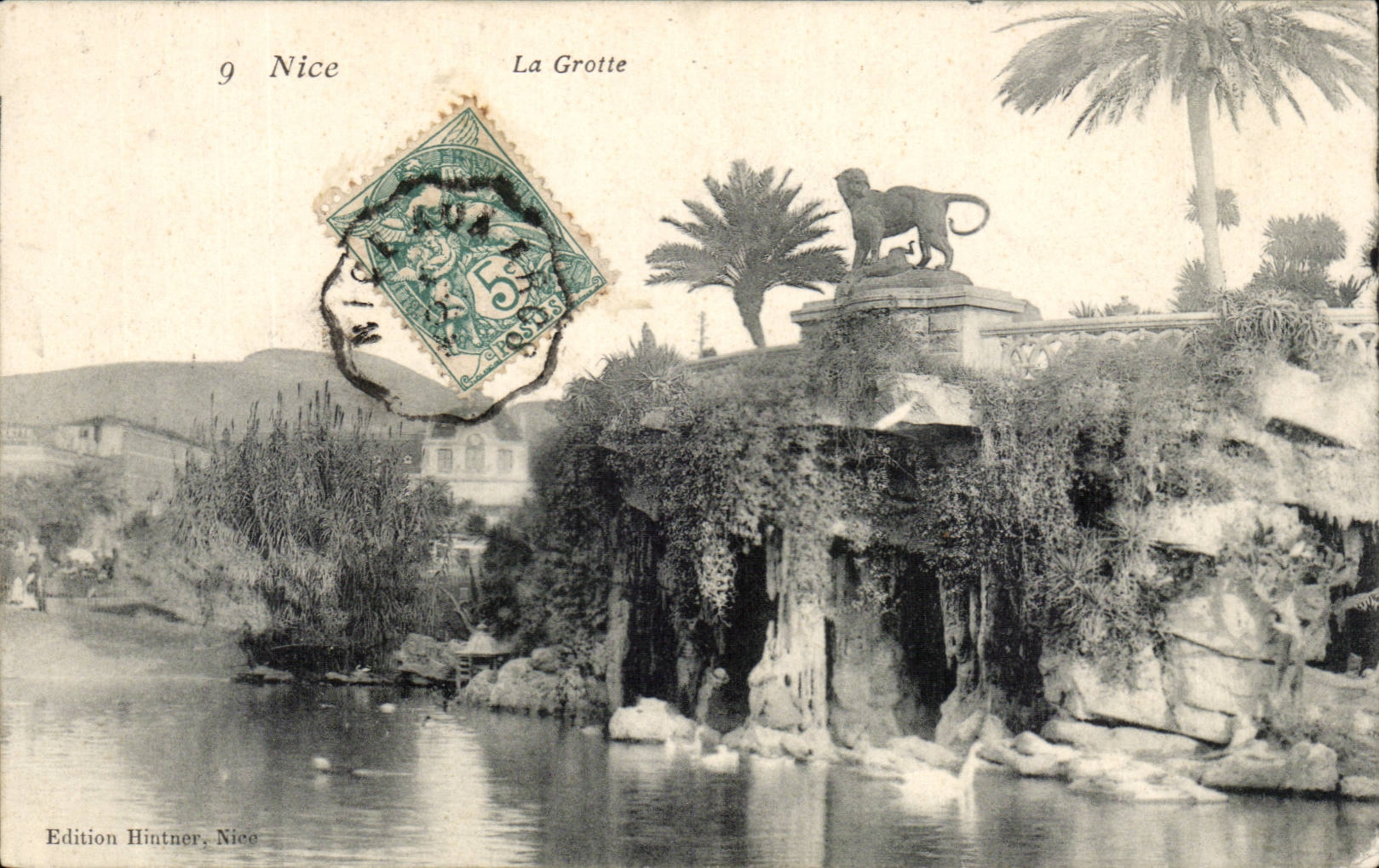 CPA Nice La grotte