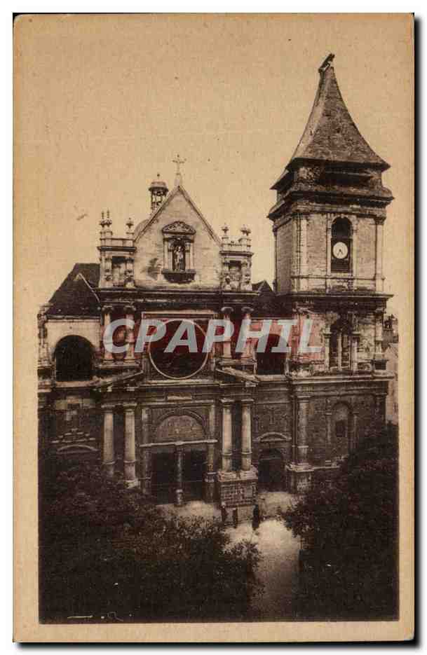 CPA Dieppe Eglise St Remy