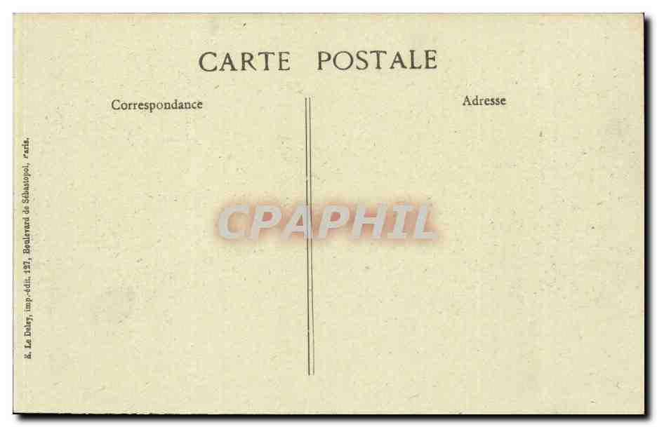 CPA Revue du 14 juillet 1917 Place de la Nation Paris Militaria — Rückseite