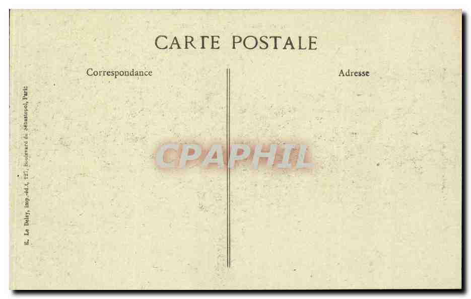 CPA Revue du 14 juillet 1917 Place de la Nation Paris Militaria — Rückseite