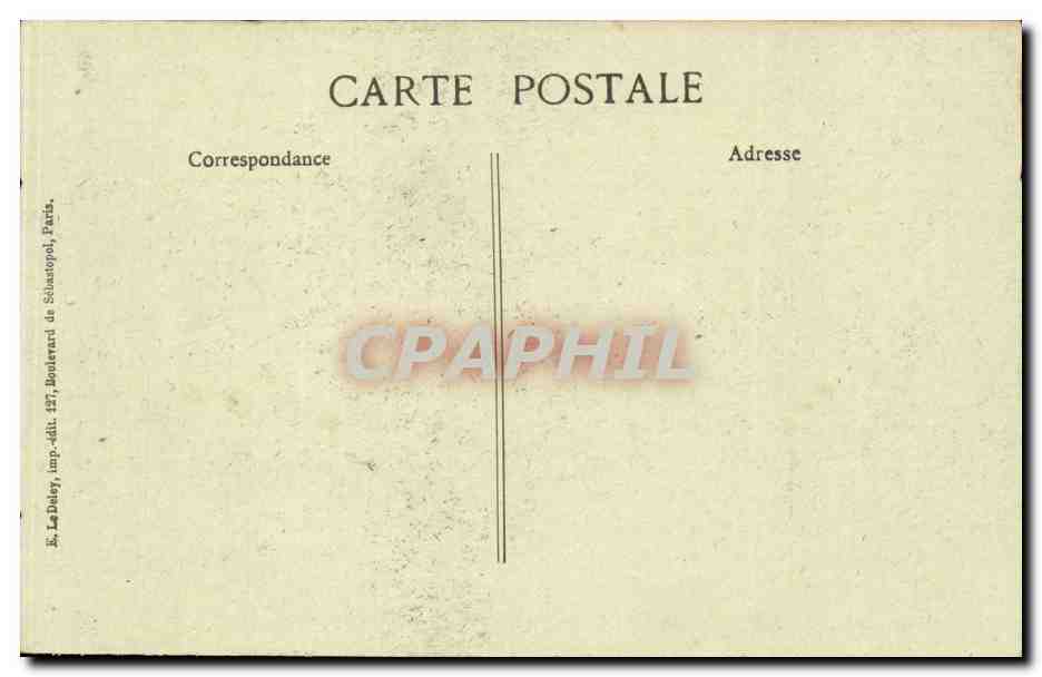 CPA Revue du 14 juillet 1917 Place de la Nation Paris Militaria — Rückseite
