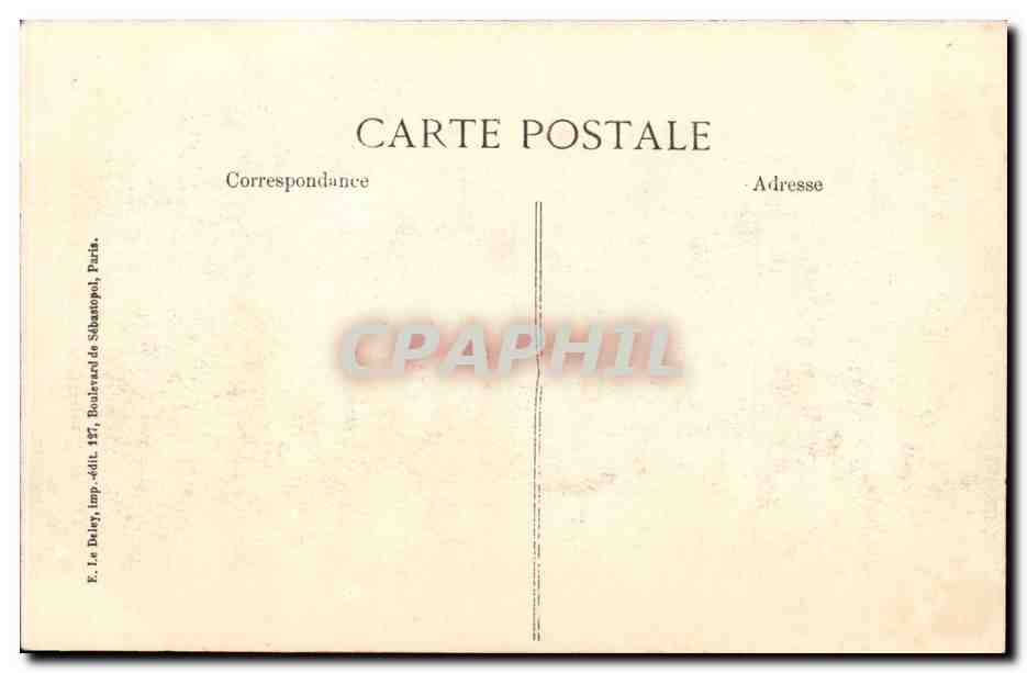 CPA Barricade sur le front de Nomeny Militaria — Back