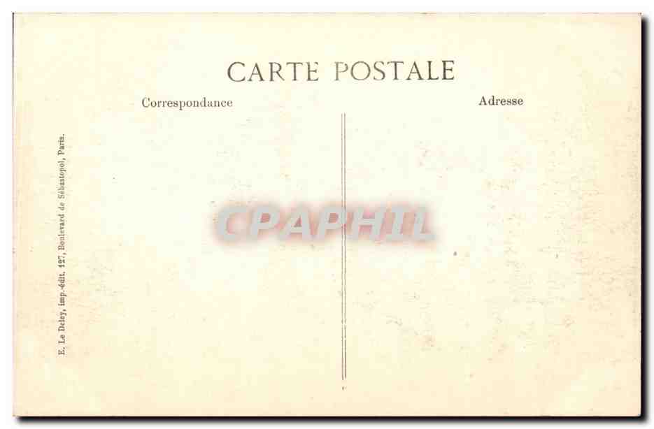 CPA GErbeviller apres le bombardement Entree Militaria — Rückseite