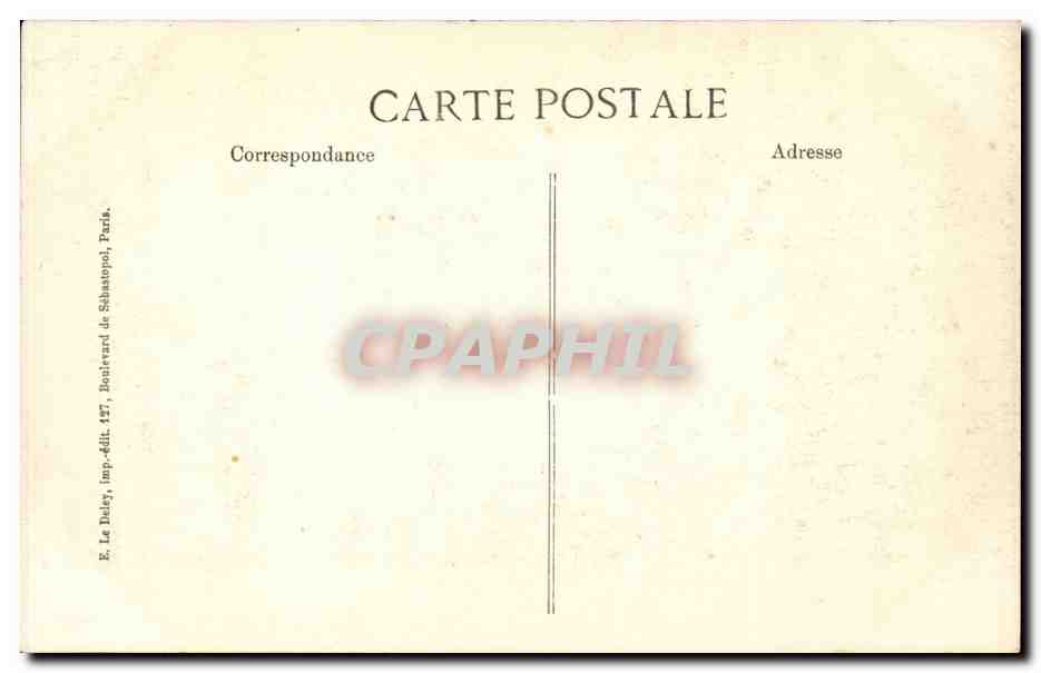 CPA GErbeviller apres le bombardement 24 decembre 1914 Militaria — Rückseite