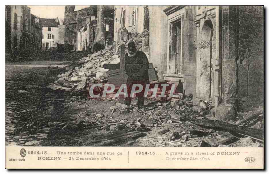 Nomeny — Décembre 1914 — Éditeur E. Le Doley, Paris