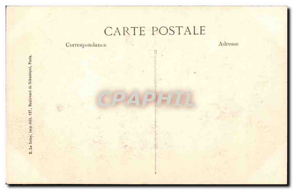 Nomeny — Rue détruite en décembre 1914 — E. Le Dusy, Paris — Rückseite