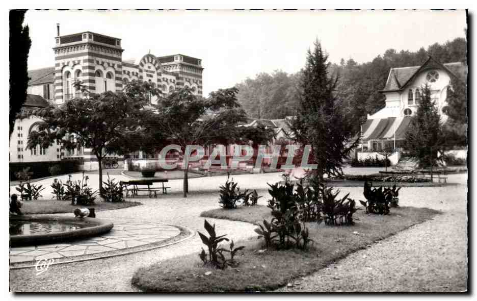 CPSM Salies de Bearn L'etablissement thermal et le parc