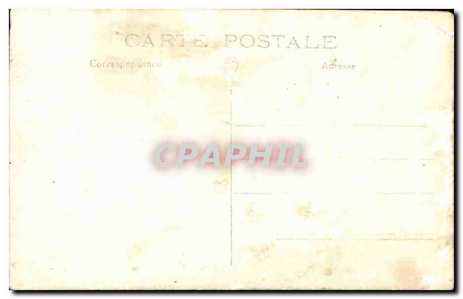 CARTE PHOTO Jeunes garcons — Rückseite