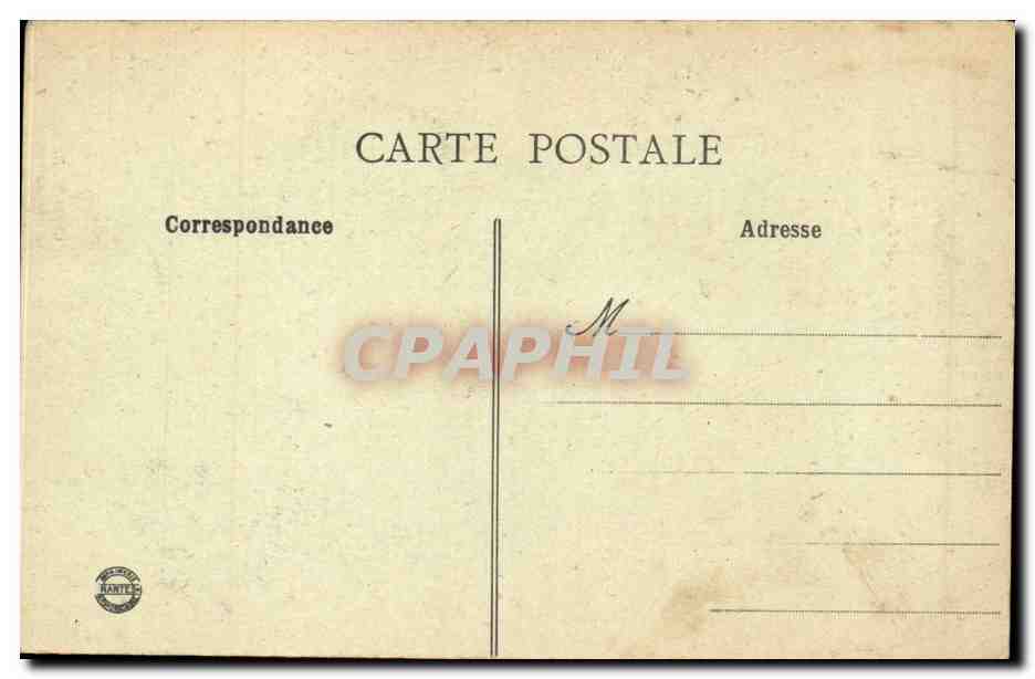Saumur CPA Bagneux Maison de sante La chapelle et une aile de l'etablissement — Rückseite