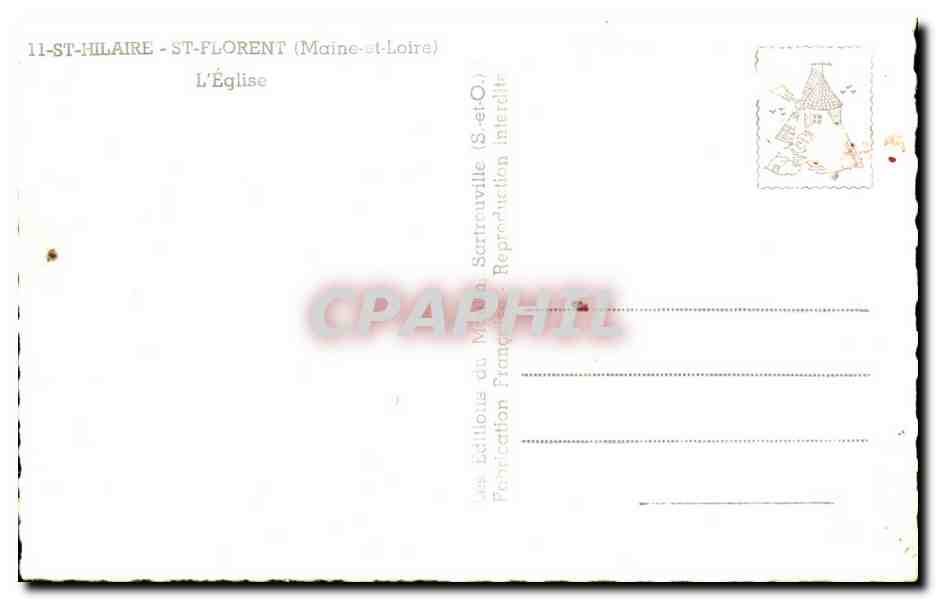 CPA Saint Hilaire St Florent L'eglise — Reverso