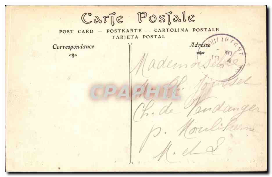 CPA Saumur La Loire et le pont napoleon — Rückseite