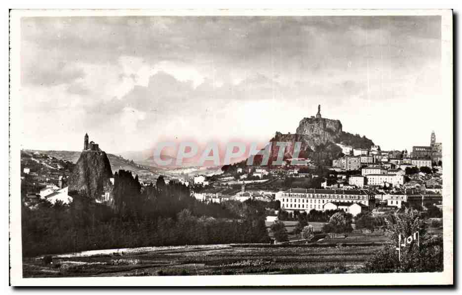 Le Puy (Haute-Loire) — Les Rochers Corneille et Saint-Michel-d'Aiguilhe — Éditions d'Art Martel