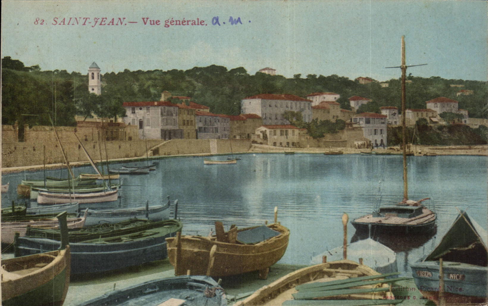 St Jean le port CPA Vue generale
