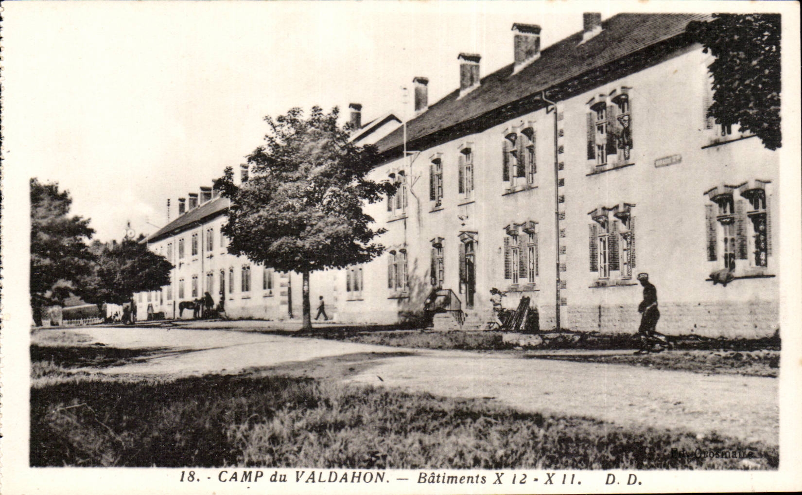 Camp du Valdahon — Bâtiments X 12 - X 11 — D.D. — Phototype Daniel Deliber, Mirecourt
