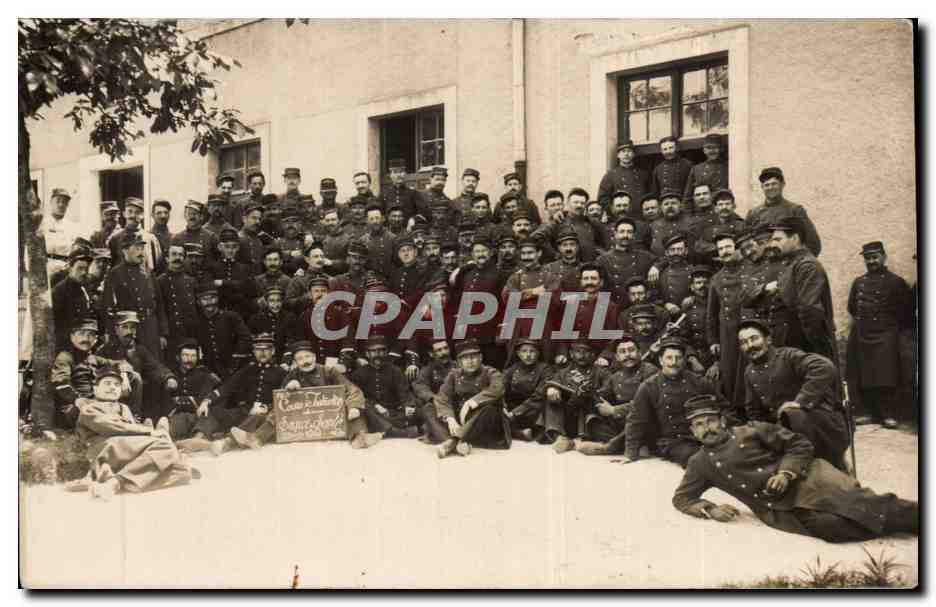 CPA Militaria Regiment Service de Sante