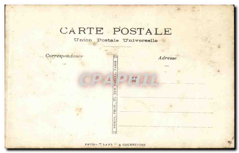 CARTE PHOTO Militaria Regiment VElo  — Rückseite