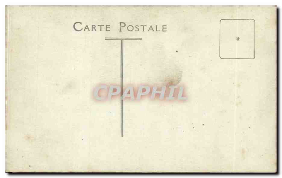 CARTE PHOTO Militaria Regiment  — Verso