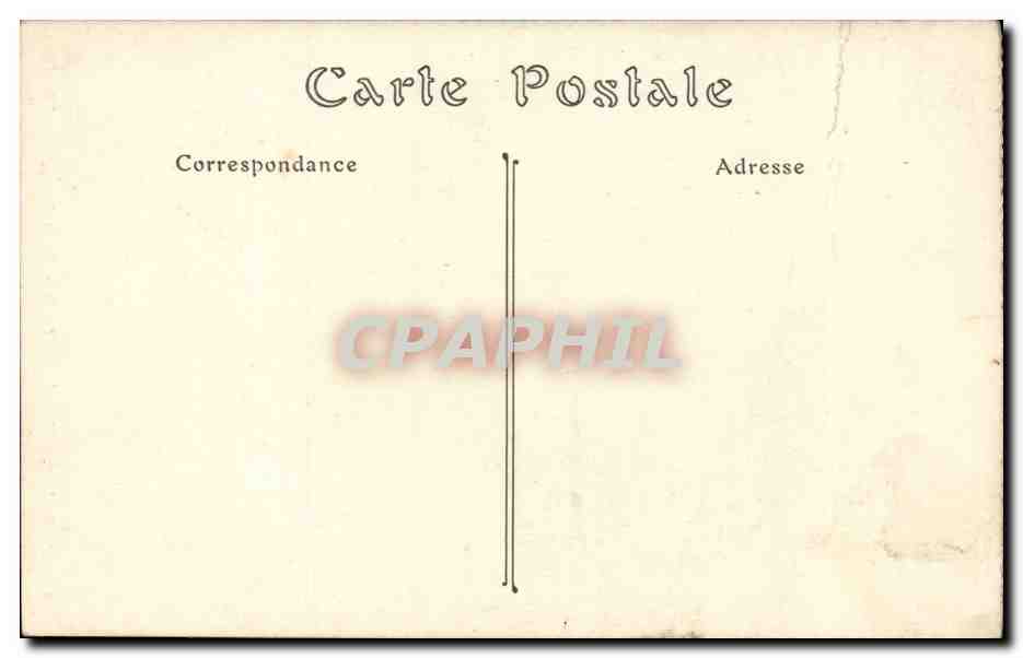 CPA Ecole de Saint Cyr Le rue de la Pompe Militarie — Rückseite