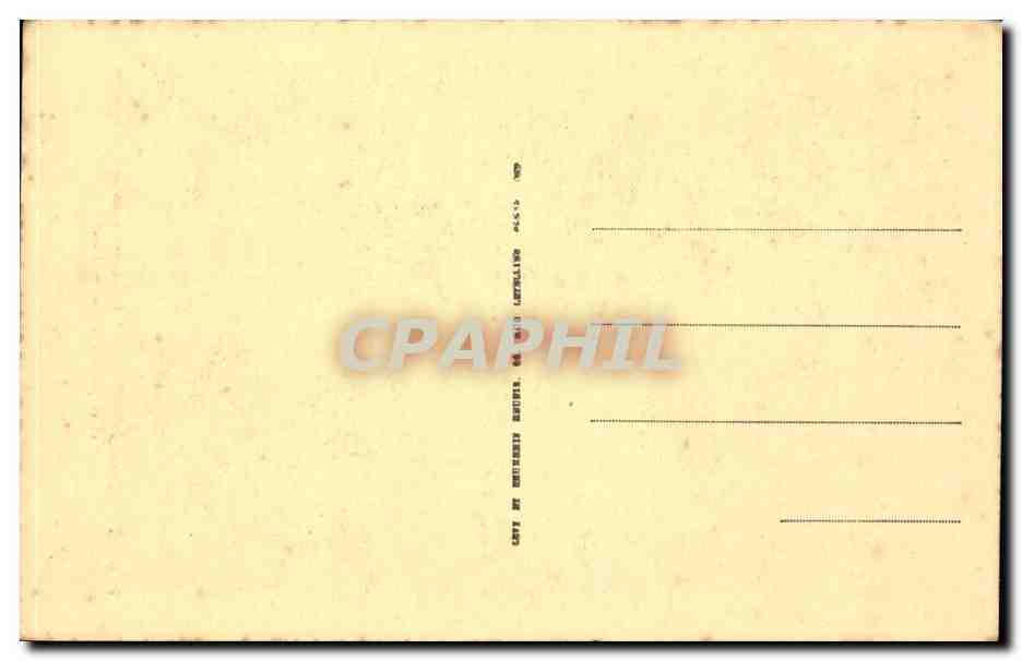 CPA Pont en Royans Vieilles maisons sur la Bourne et le pont Picard — Verso