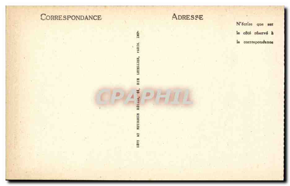 CPA Cathedrale de Chalons sur Marne — Verso