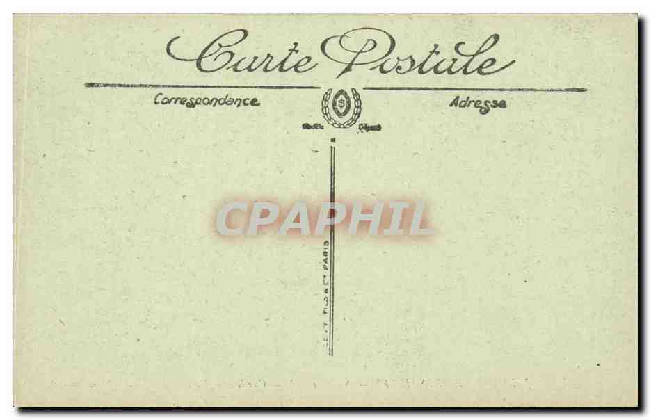 CPA Jardins de Versailles Salle de bal  — Verso