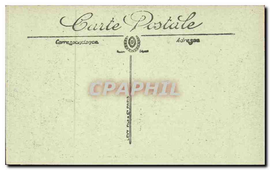 CPA Palais de Versailles La galerie de pierre  — Rückseite