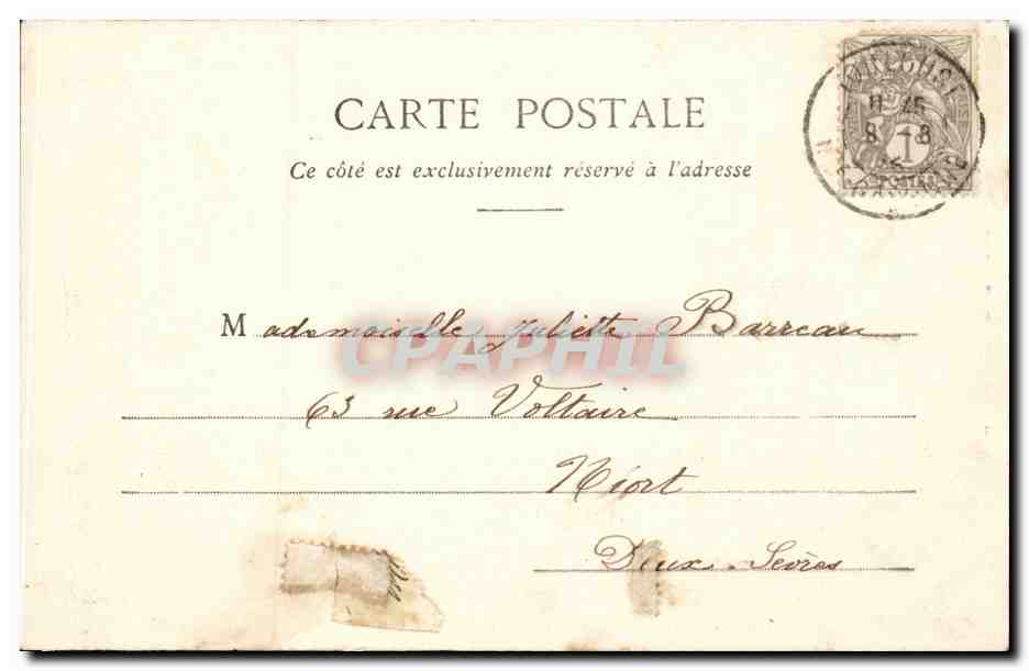 CPA Toulouse Les ponts jumeaux  — Verso