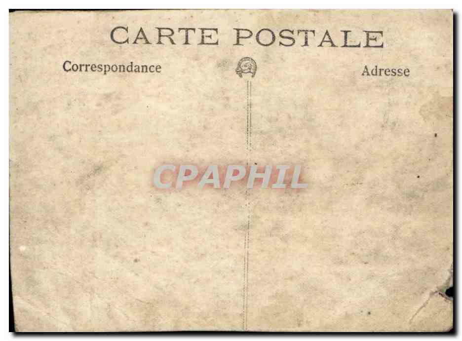 CARTE PHOTO Militaria Regiment  — Rückseite