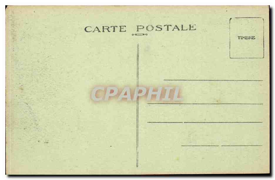 CPA Militaria Camp de Mailly Infirmerie et baraquements — Rückseite
