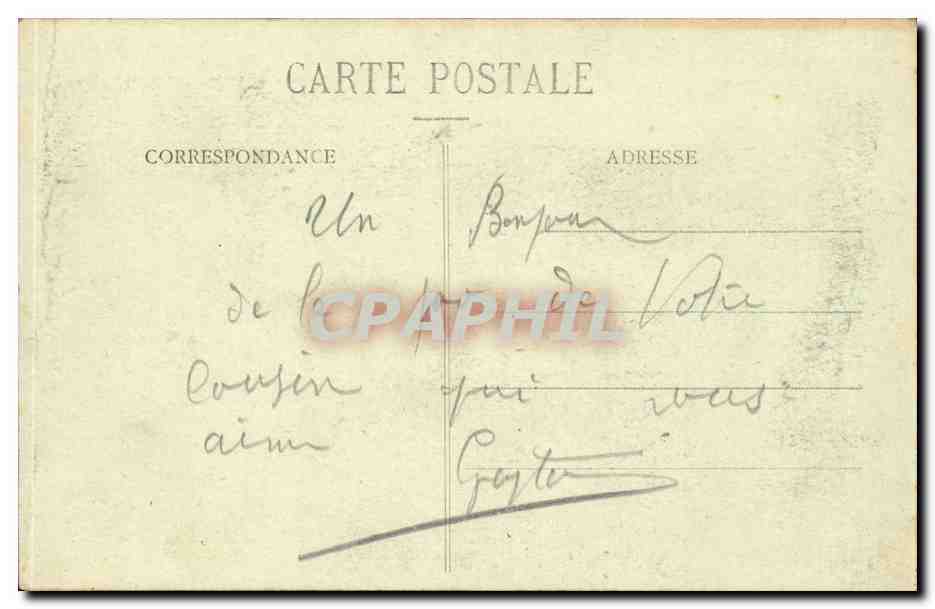 Camp de Mailly — L'Artillerie en manœuvre — A. Verré, éditeur — Reverso