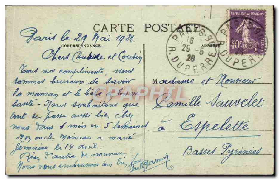 CPA Verdun Monument de la Defense de 1870 — Verso