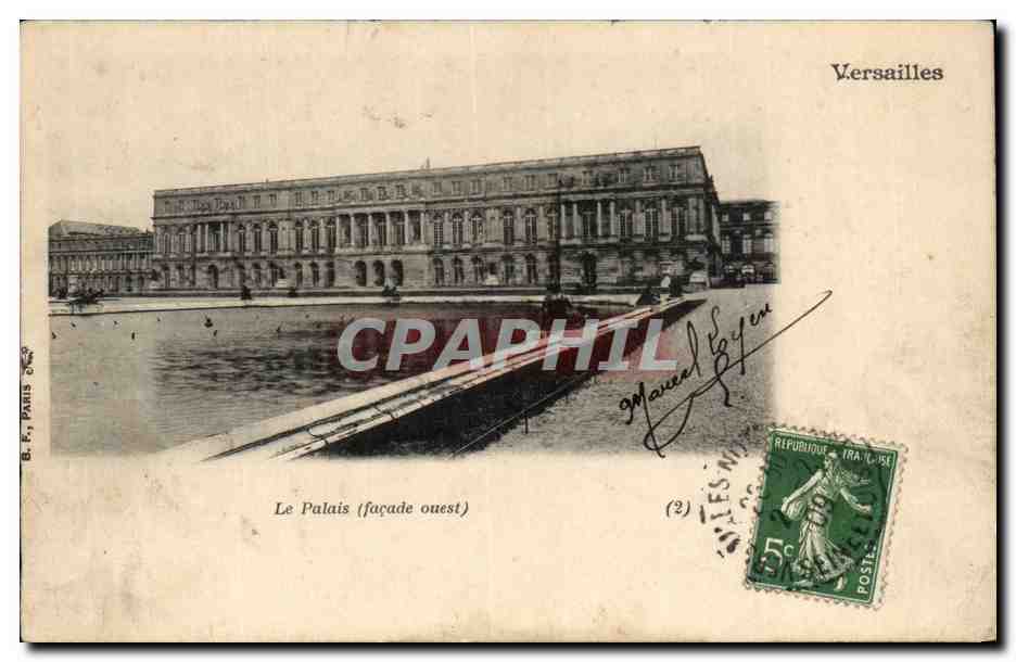 Versailles CPA Le palais