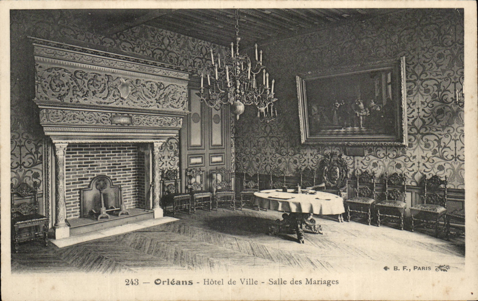 CPA Orleans Hotel de ville Salle des mariages