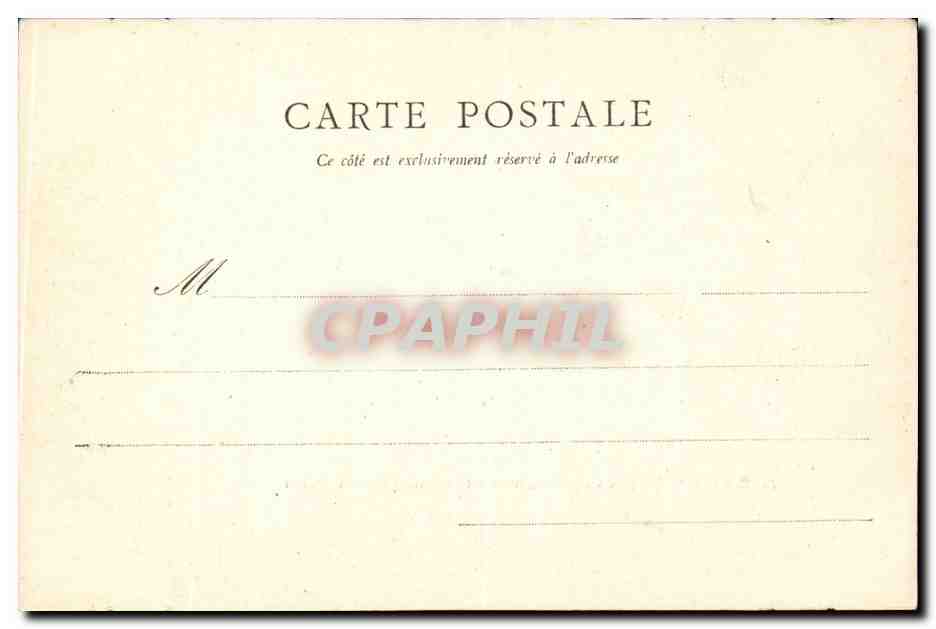 CPA Orleans Les Sables et le pont de Vierzon — Verso