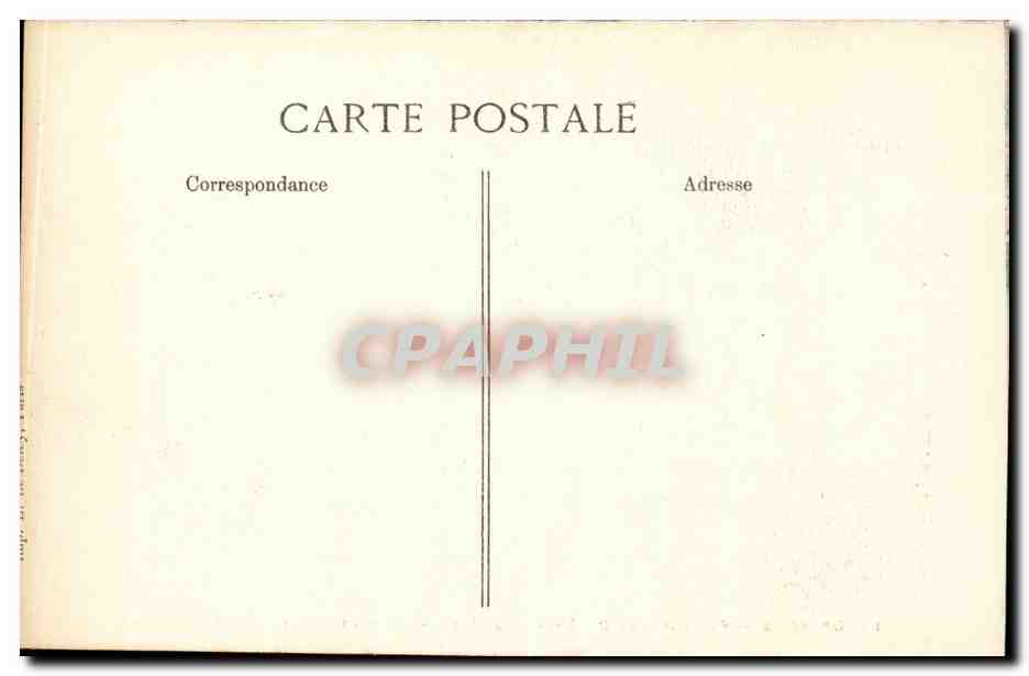 CPA Orleans Pensionnat de Saint Euverte Salle des fetes Scene et orchestre theatre — Verso