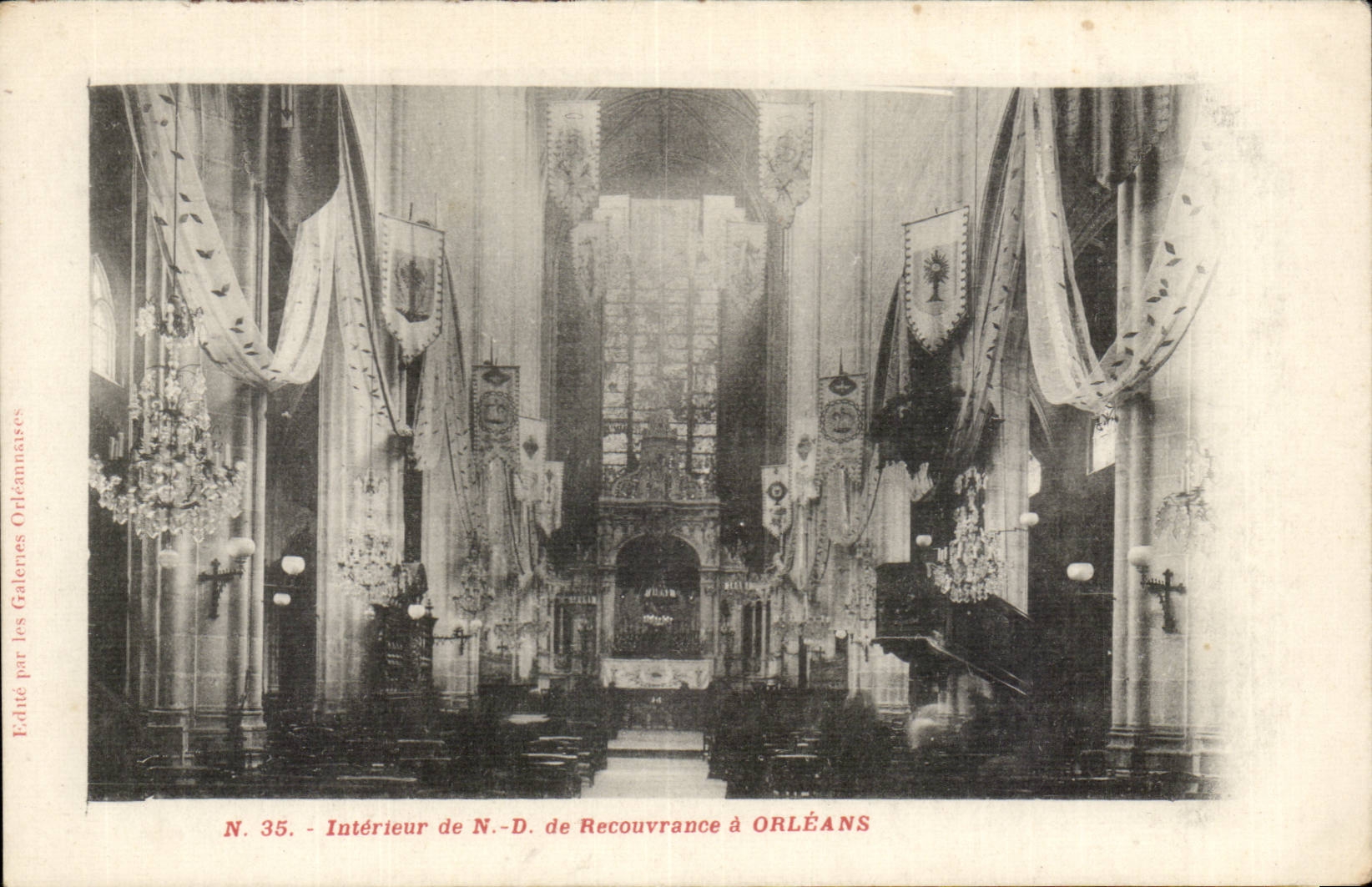 CPA Orleans Interieur de ND de Recouvrance