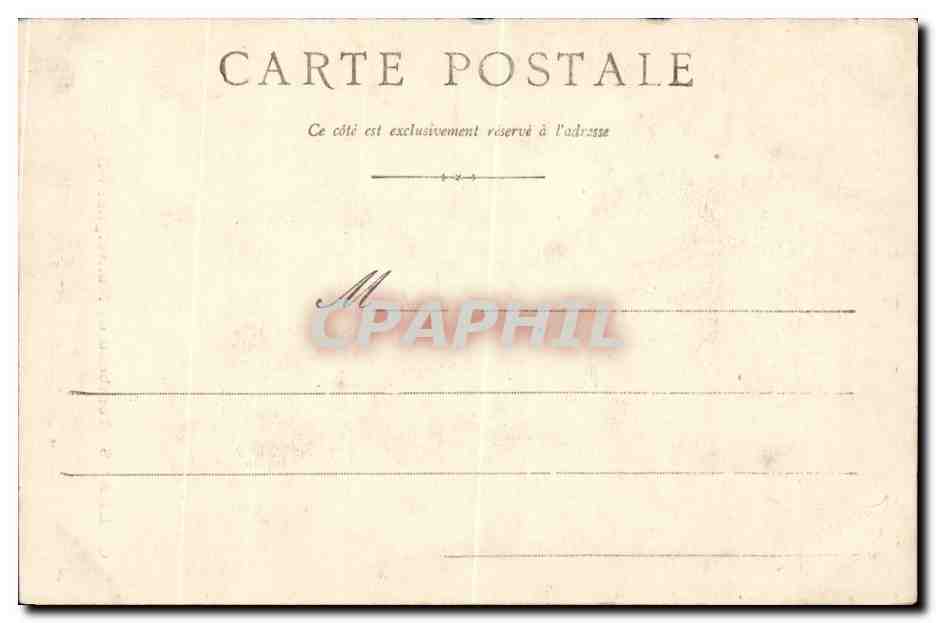 CPA Orleans Tombeau de Monseigneur Dupanloup — Verso