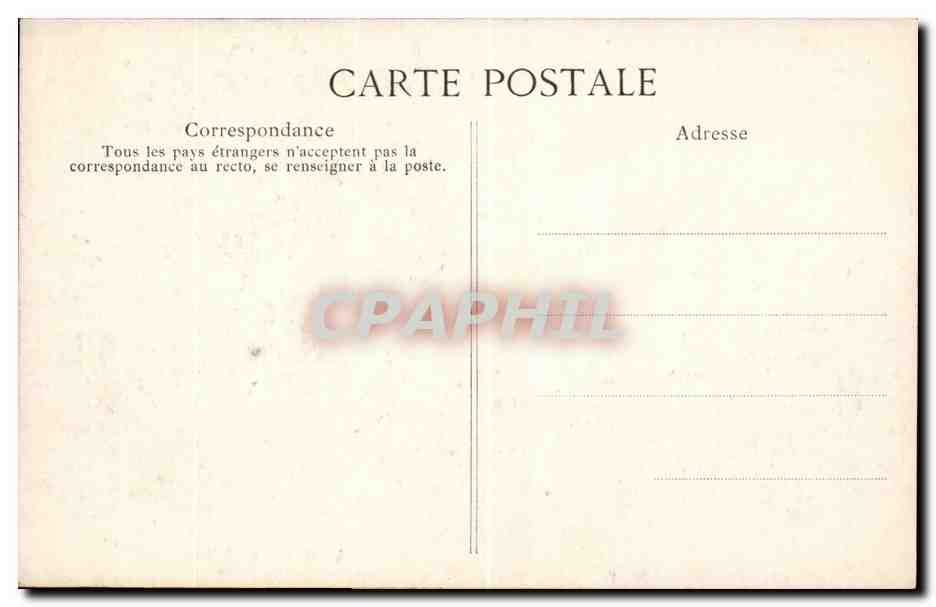 CPA Orleans Les Augustins 21 avenue DAuphine  — Verso