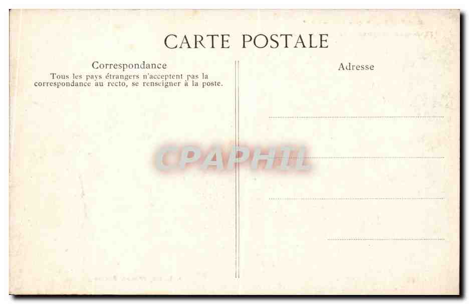 CPA Orleans Les Augustins 21 avenue Dauphine  — Verso