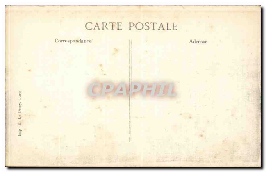 CPA Orleans Pensionnat de Sainte Euverte Vue generale — Rückseite