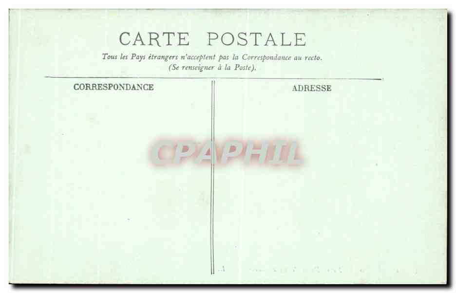 CPA Orleans Eglise Nd de Recouvrance  — Verso