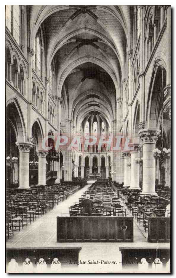 CPA Orleans Eglise Saint Paterne 