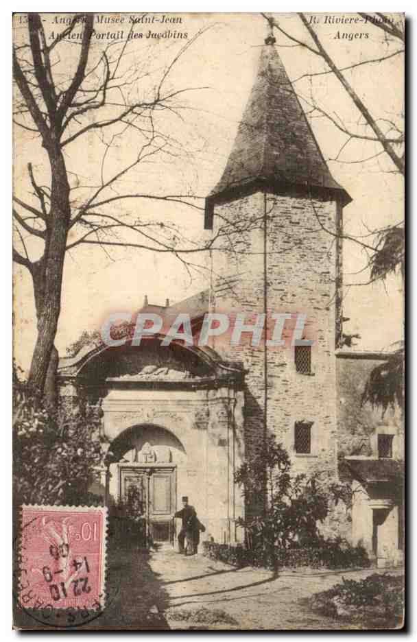 angers CPA Musee Saint Jean Ancien portail des Jacobins