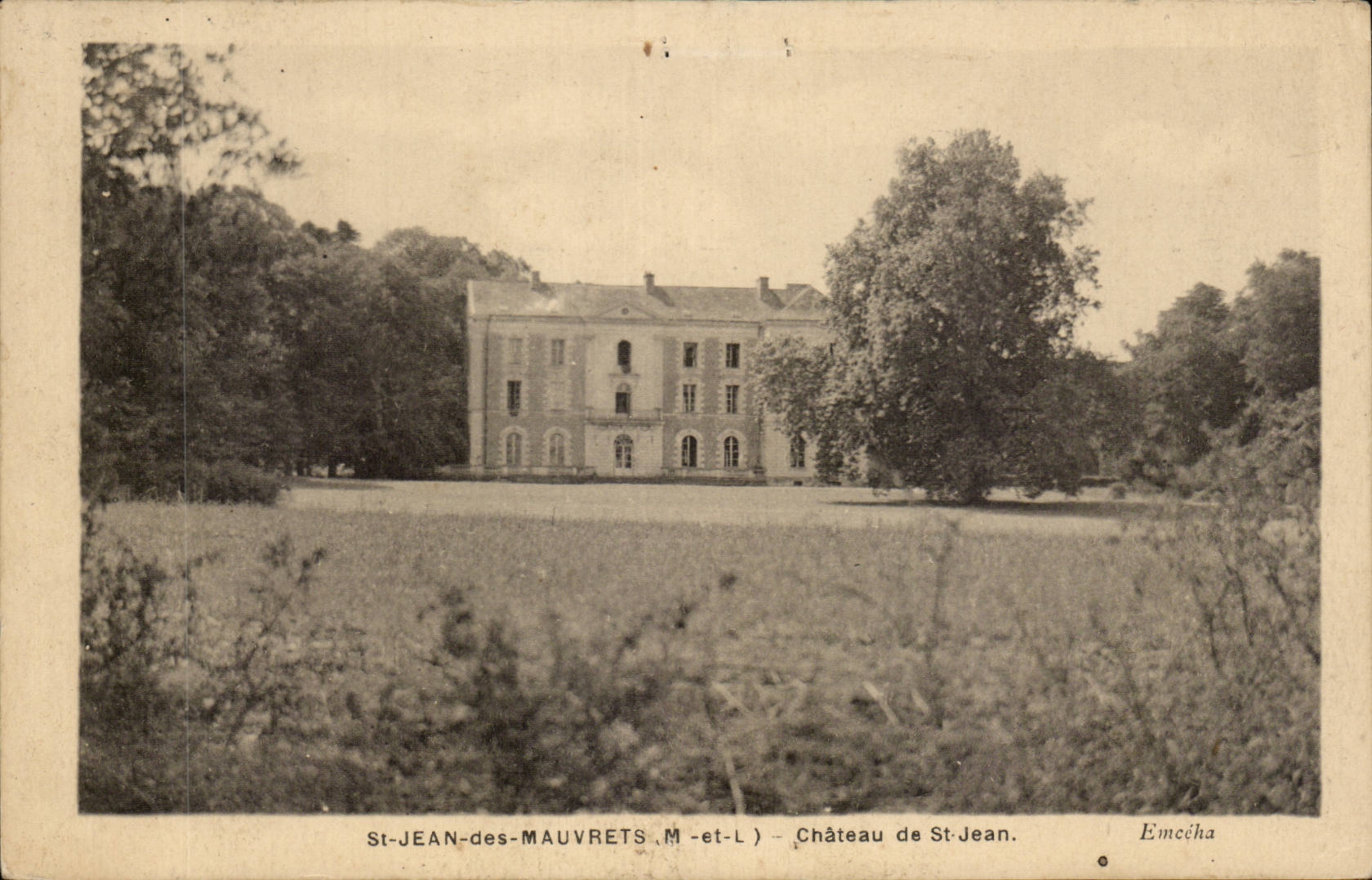 Saint Jean des Mauvrets CPA Chateau de St Jean