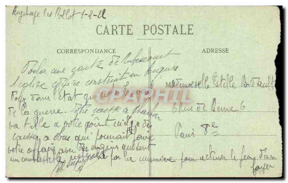 Rubescourt (Somme) - L'Église — Ruines après guerre — École du Châtaignier, 60 Rue de Roudy, Paris — Reverso