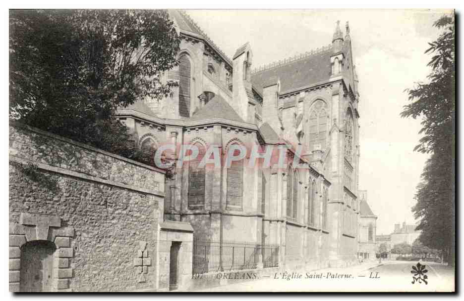 Orléans — L'Église Saint-Paterne — LL