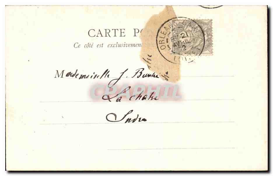 Orleans CPA Hotel de ville — Verso